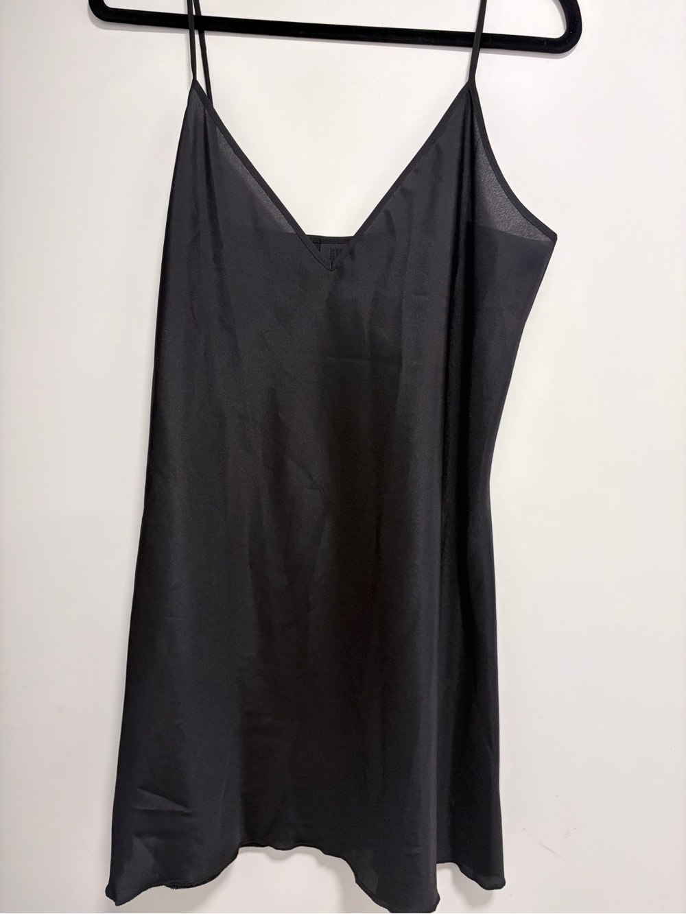 Vintage Anna Sui Main Label Black Slip Dress